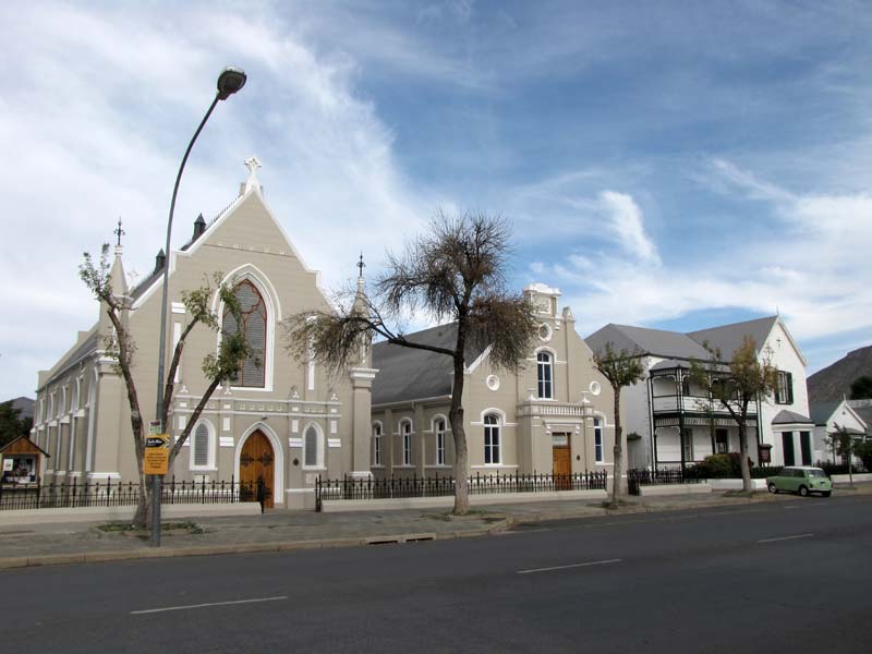De Trinity Methodistenkerk aan Calidon Street.