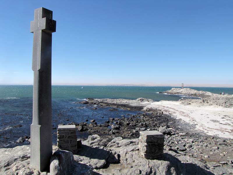 Omgeving Lüderitz, Dias Point; padrão van Bartholomeo Diaz (replica).