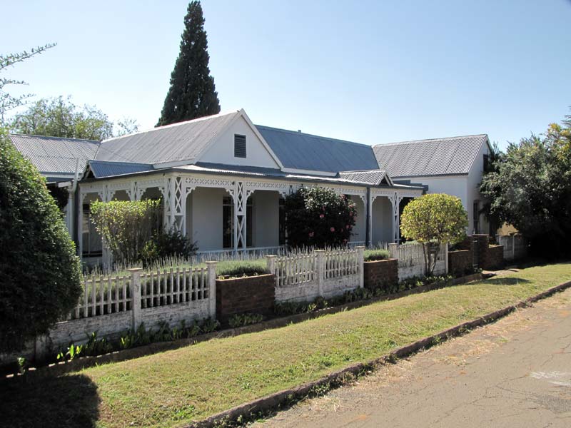 het huis van 'Swart Dirk' Uys (1856, rural colonial residential architecture).