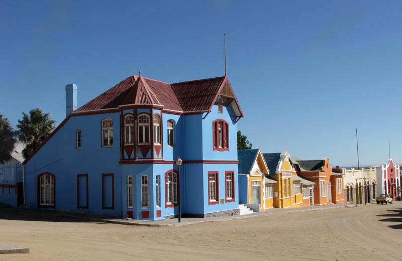 Lüderitz, Bergstrasse.