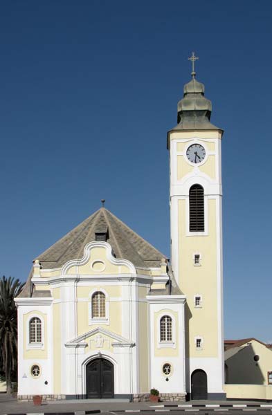 De evangelisch-lutherse kerk.