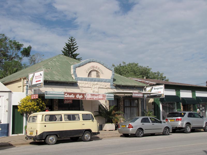 Tsumeb, President Avenue, Etsoha Café & Biergarten.