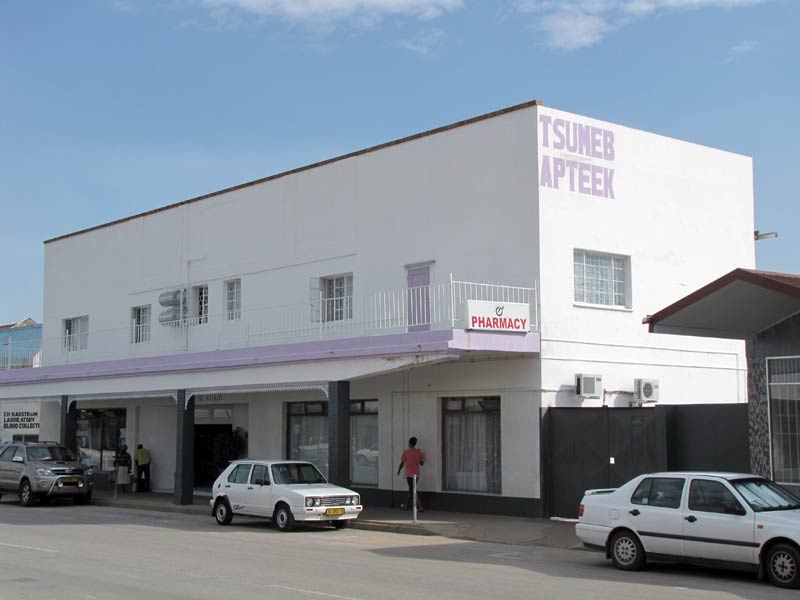 Tsumeb, President Avenue, Tsumeb apotheek.