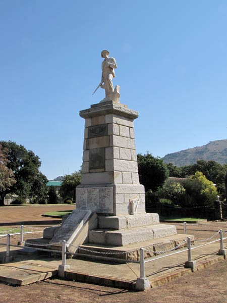 Monument voor de burgerslachtoffers van de Tweede Boerenoorlog.