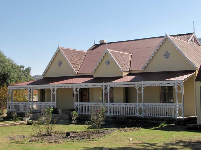 Het huis van de familie Shawe (rural colonial residential architecture).